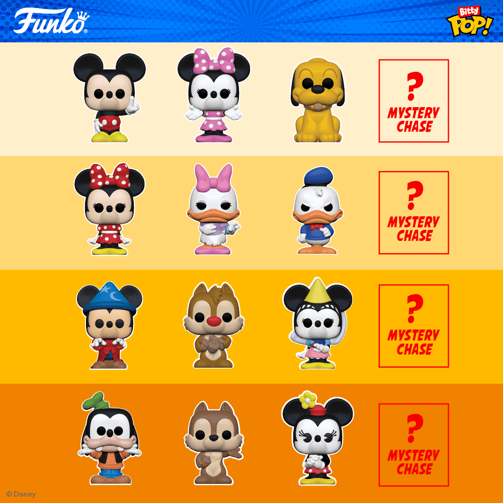 Descobre A Magia Dos Novos Bitty Pops Da Funko Miniaturas Repletas De